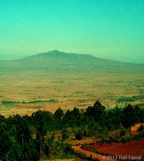 Rift Valley and Longonot from Escarpment (2)