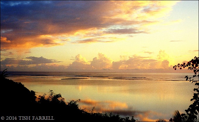 dawn over Tiwi lagoon