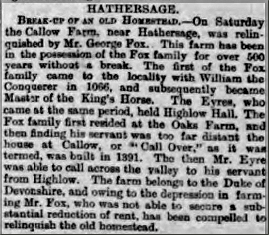 Derbyshire Courier 25 March 1893