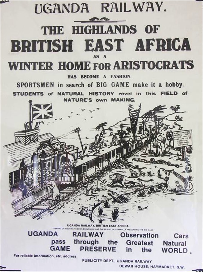 Uganda Railway and aristratic game resort