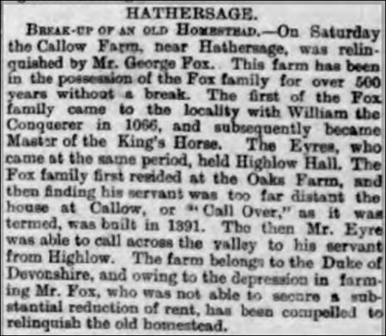 Derbyshire Courier 25 March 1893