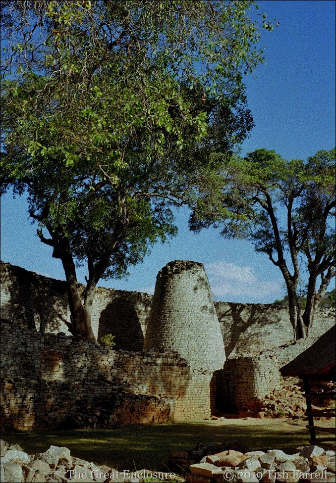 Great Zimbabwe inside the great enclosure
