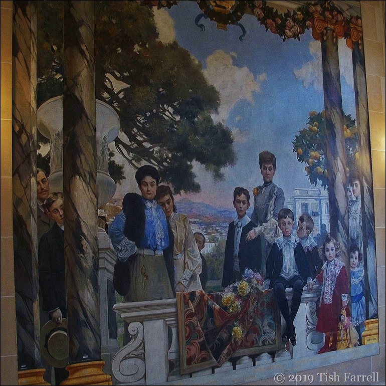 The family who lived in the Palais de Masena