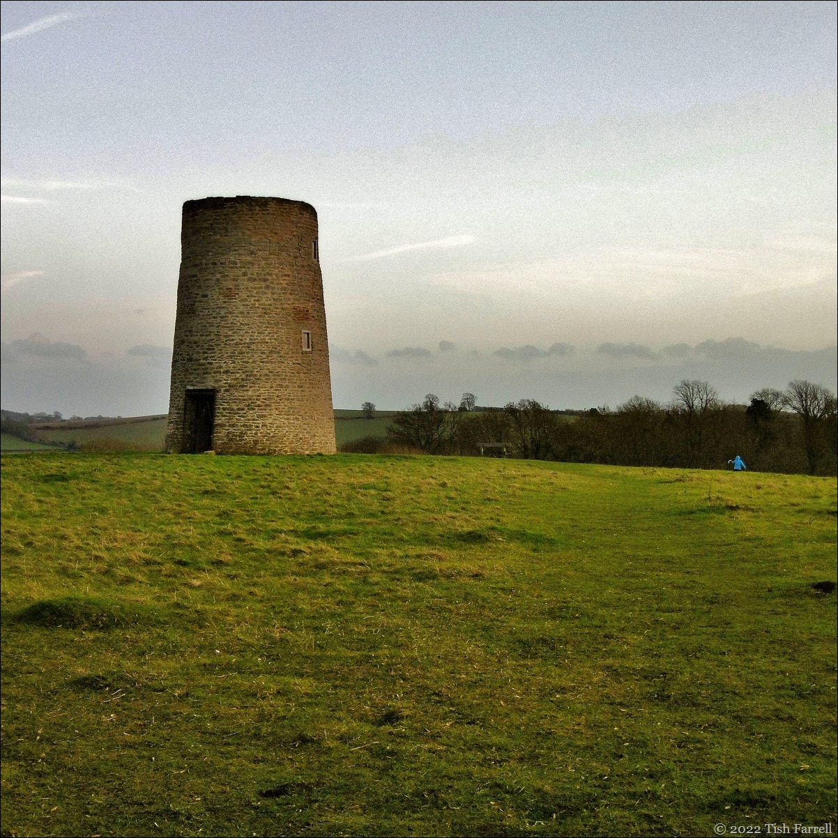windmill at dusk resized