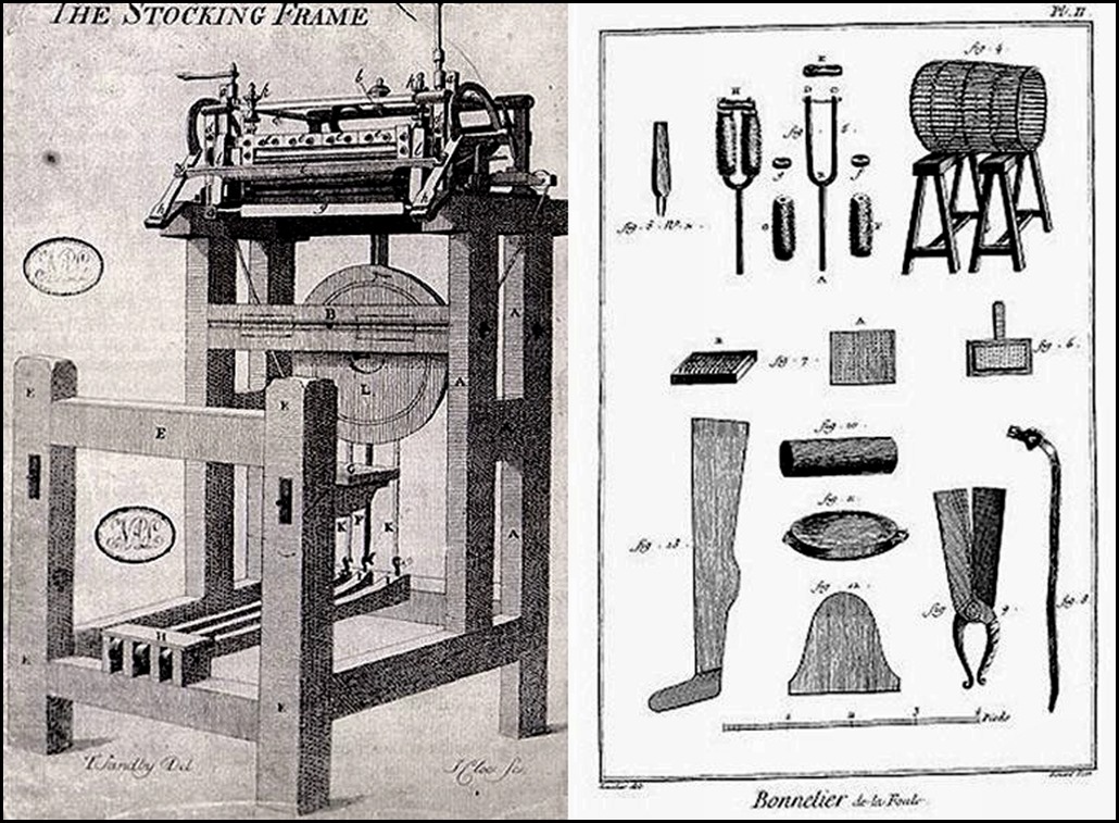 Stocking frame  in William Fox inventory 1710