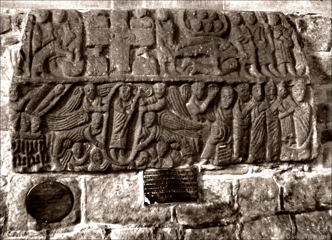 Wirksworth coffin lid