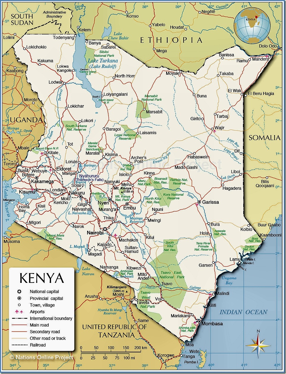 kenya_map best