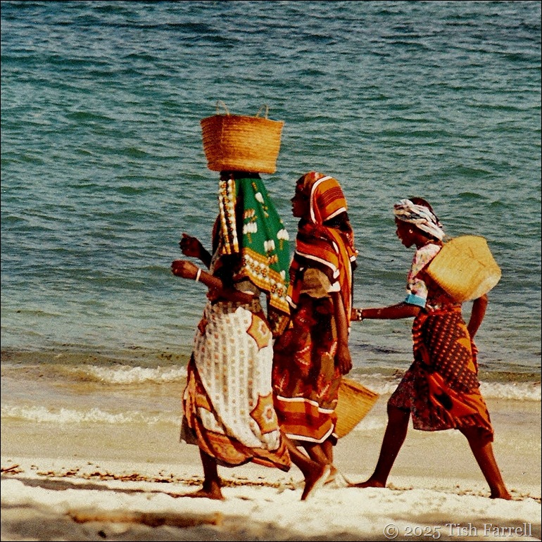 Digo girls in kanga wraps