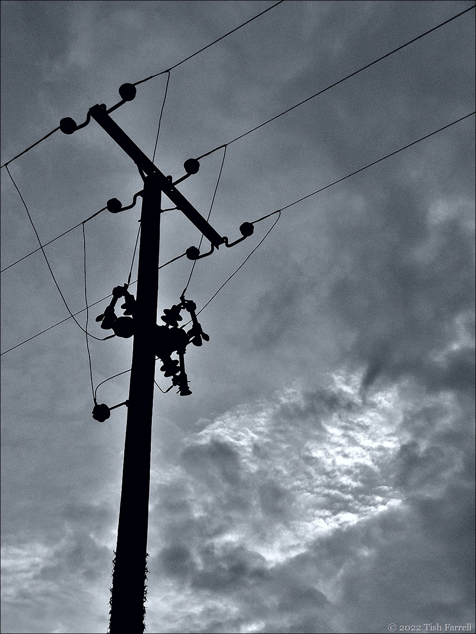 space between in the wires