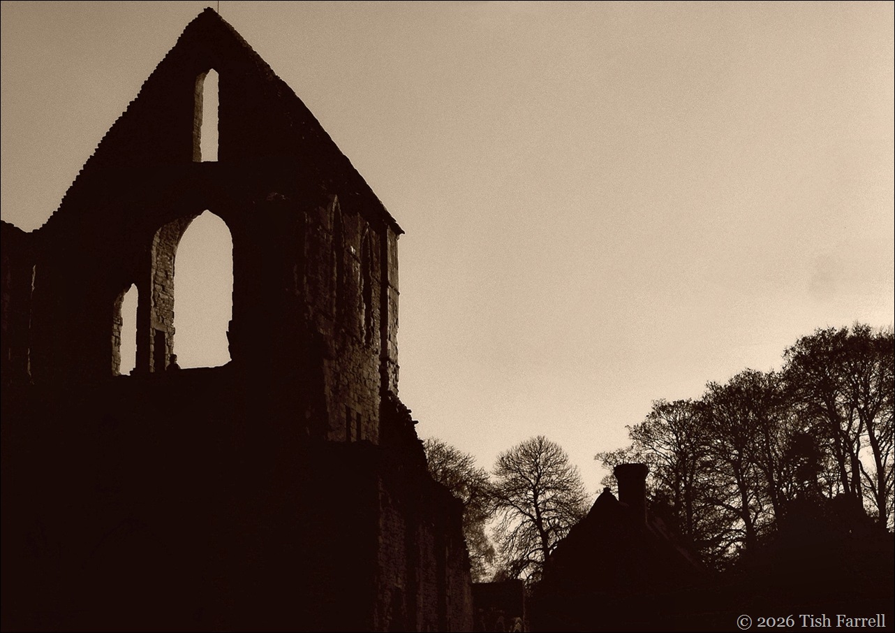 shadowed Priory sepia