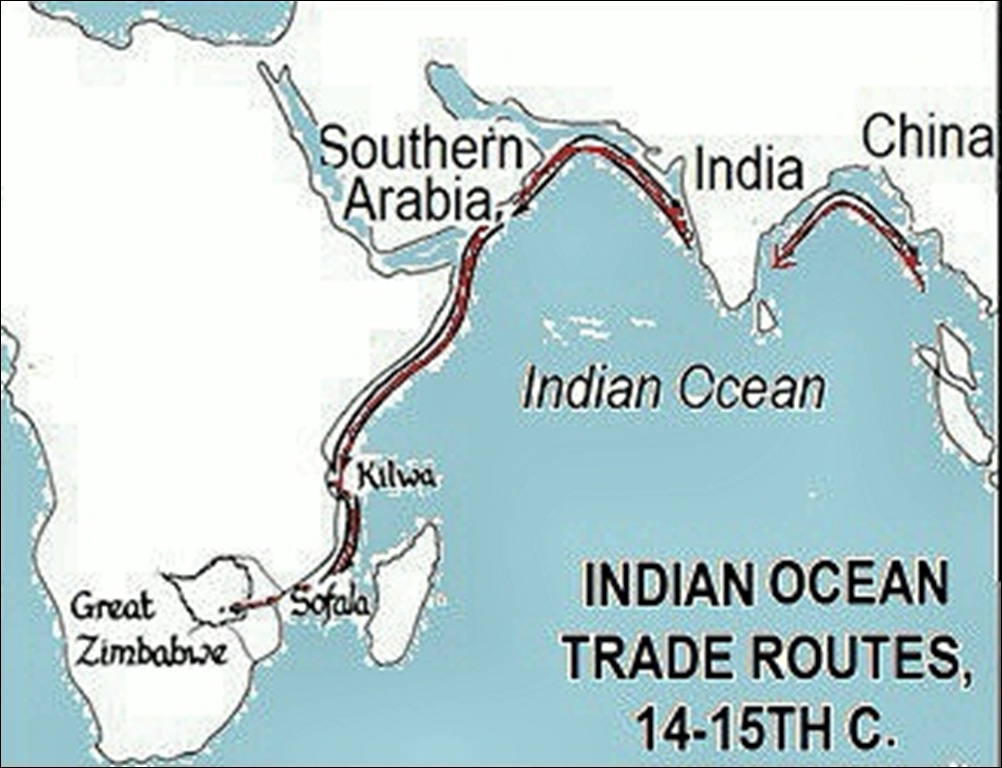 INDIAN-OCEAN-TRADE-ROUTES-14-TO-15-CENT INDIAN-OCEAN-TRADE-ROUTES-14-TO-15-CENT